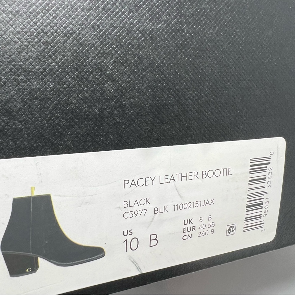 Coach Pacey Leather Bootie - Picture 8 of 9